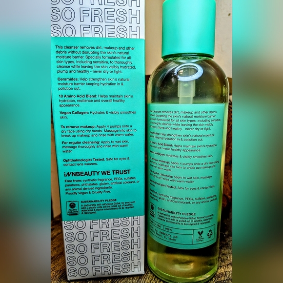 5/75$ INN BEAUTY PROJECT Keep it Clean Hydrating Gel Cleanser - Picture 8 of 14